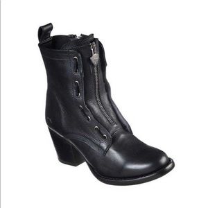 Mark Nason Yuma Edith Ankle Biker Women’s Black Boots Size 8.5 NEW